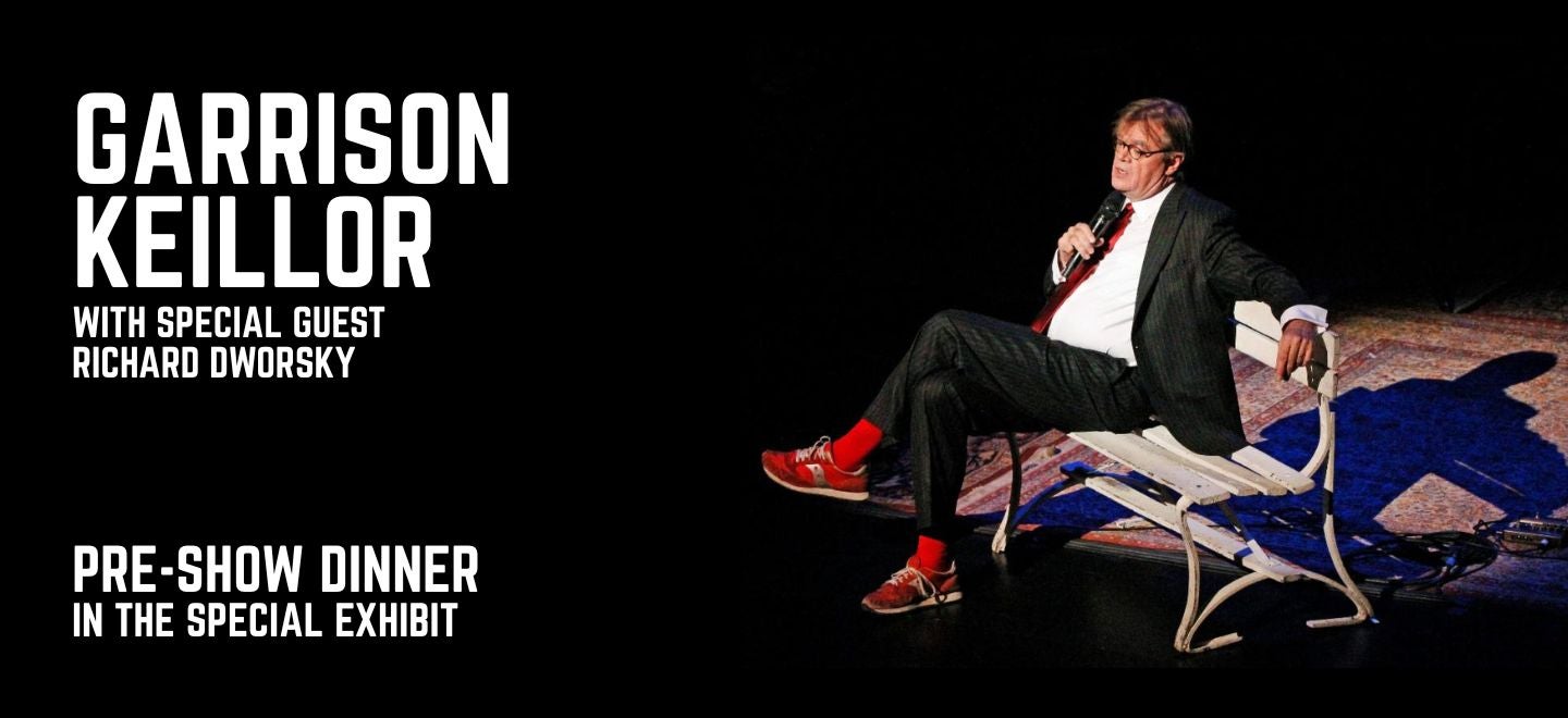Pre-Show Dinner: Garrison Keillor