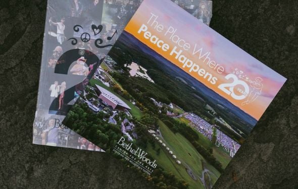 More Info for Bethel Woods 20th Anniversary Commemorative Book - Available for Purchase