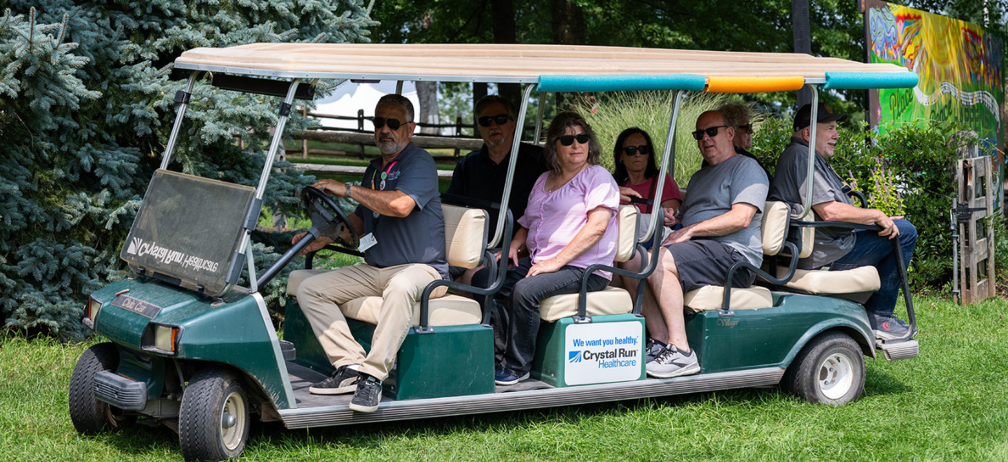 Behind the Scenes Tour – Docent Led Golf Cart Tour 