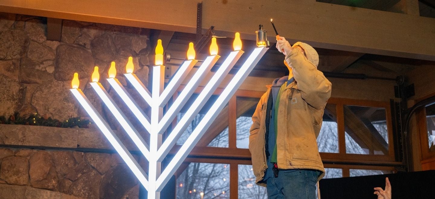Menorah Lighting 