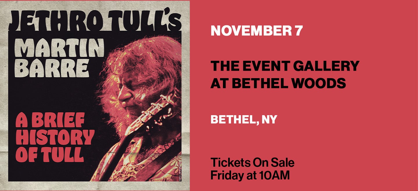 Jethro Tull's Martin Barre A Brief History of Tull Bethel