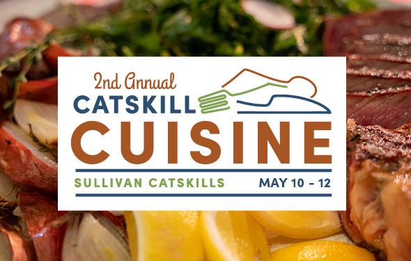 More Info for Catskill Cuisine featuring...  Scott Conant  Anne Burrell  Melba Wilson  Geoffrey Zakarian  Andrew Zimmern  Marcus Samuelsson  Michael Symon  …and more!