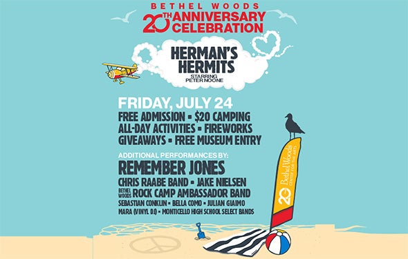 More Info for Bethel Woods 20th Anniversary Celebration